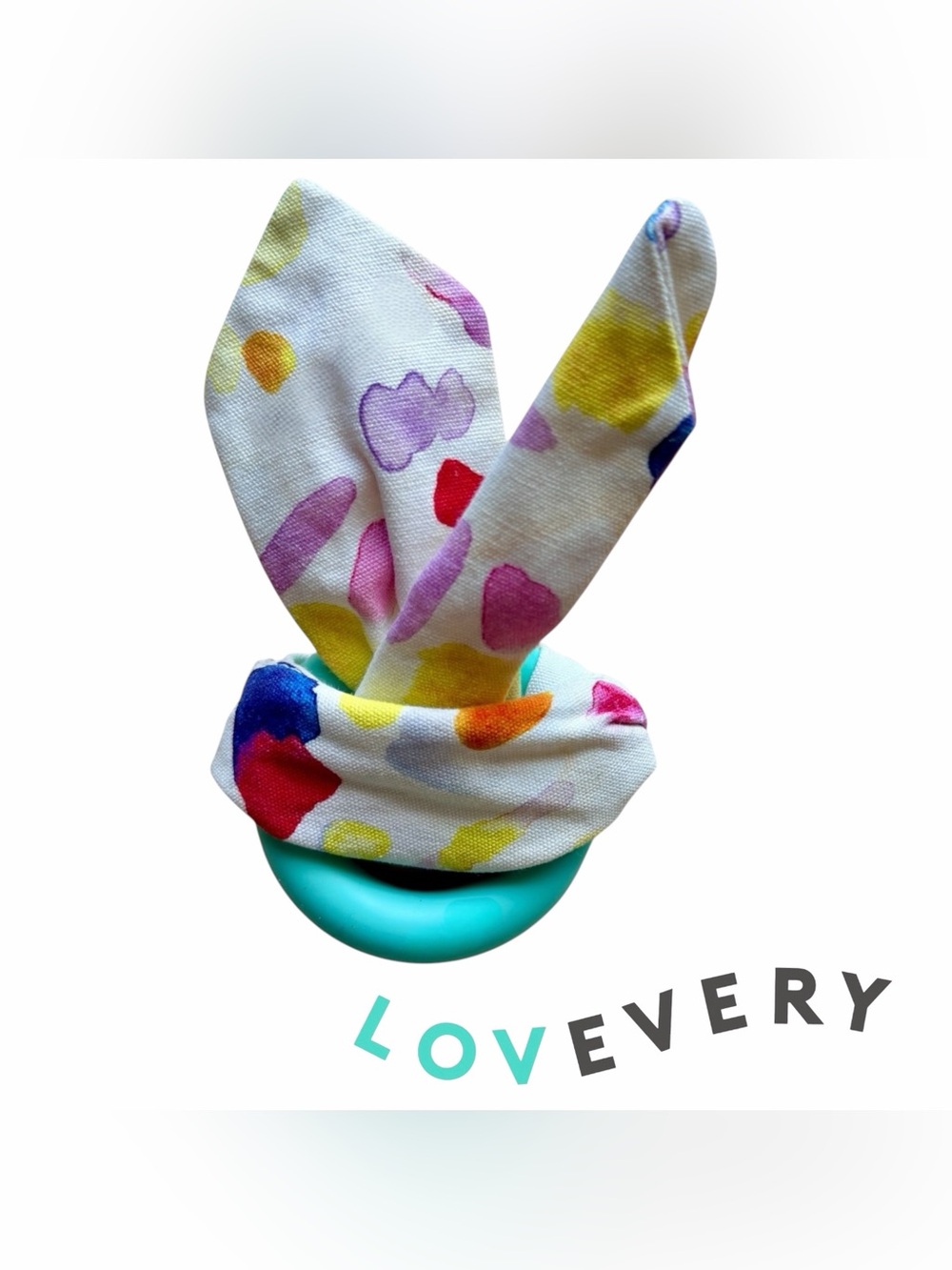Lovevery Baby Activity Gym Replacement Toy Teether Crinkle Ring